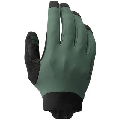 Rękawiczki rowerowe SHIMANO Enduro ( M) Oliwkowy