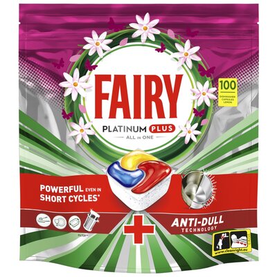 Kapsułki do zmywarki FAIRY Platinum Plus All in One Lemon Seasonals - 100 szt.
