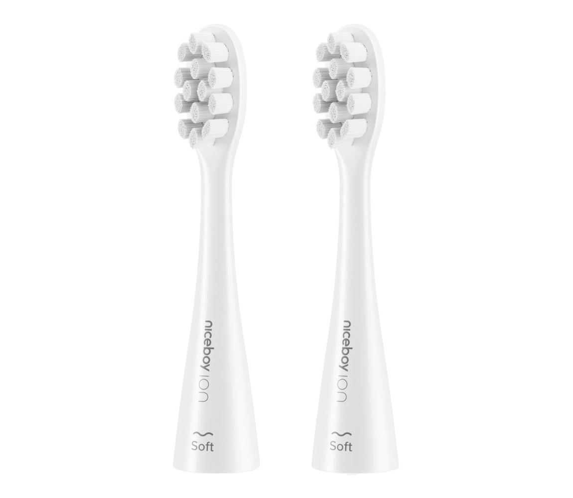 Niceboy końcówka do szczoteczki Sonic Soft white 2 szt