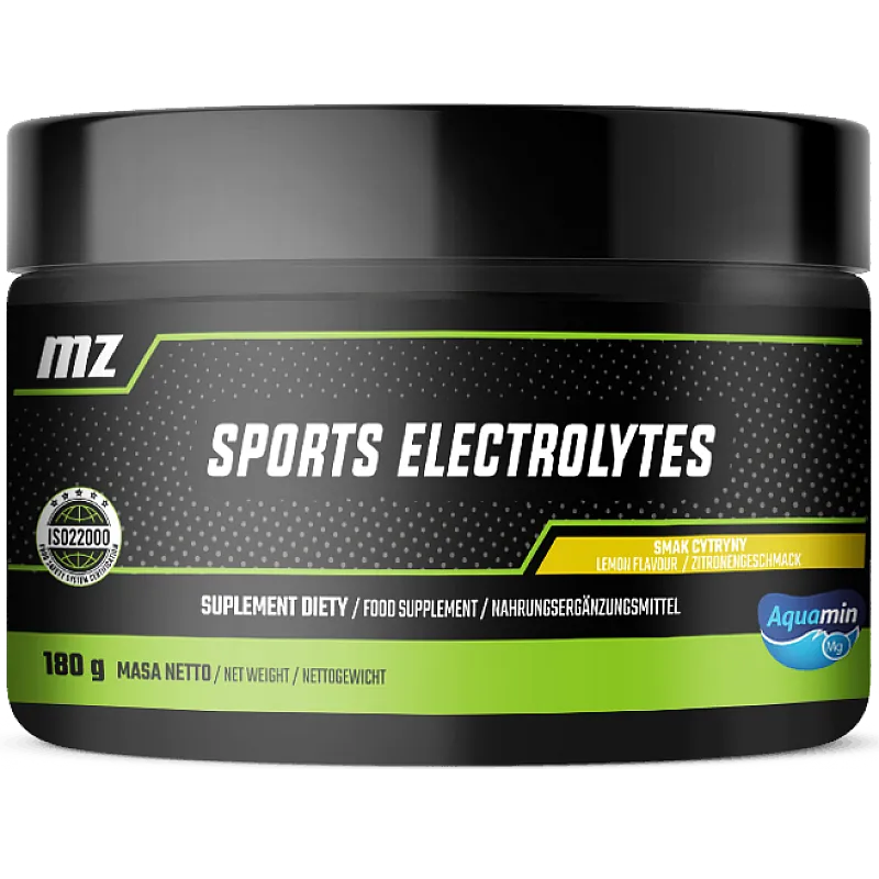 MZ-STORE SPORTS ELECTROLYTES ELEKTROLITY W PROSZKU 180 GRAM