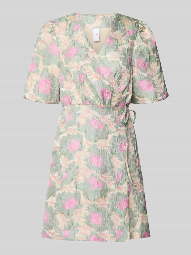 Sukienka koktajlowa w kopertowym stylu model ‘PINJE’