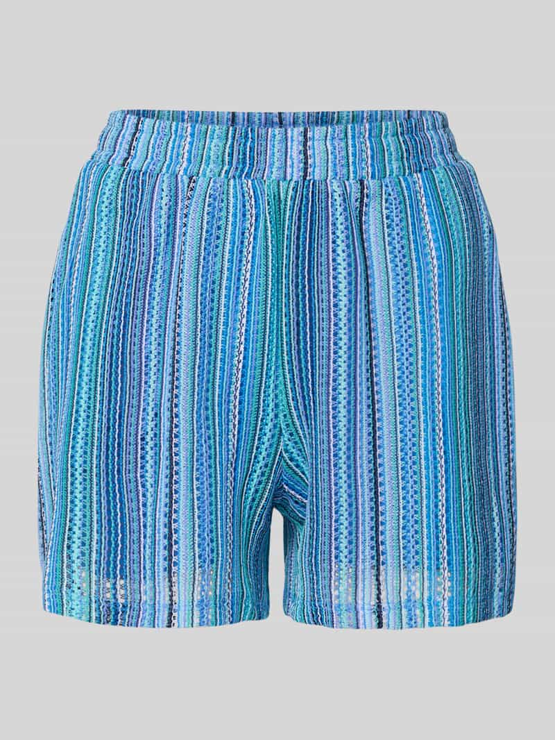 Spódnica mini o rozkloszowanym kroju ze wzorem na całej powierzchni model ‘DEMI’