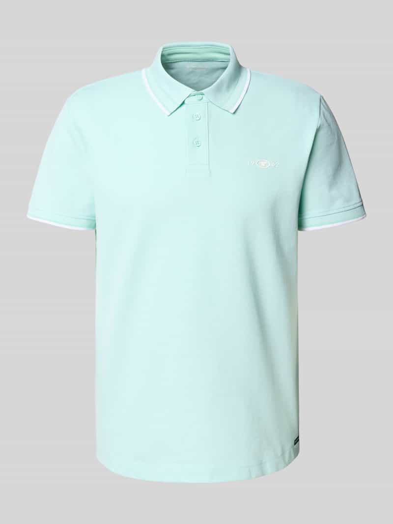Koszulka polo o kroju regular fit z mieszanki bawełny