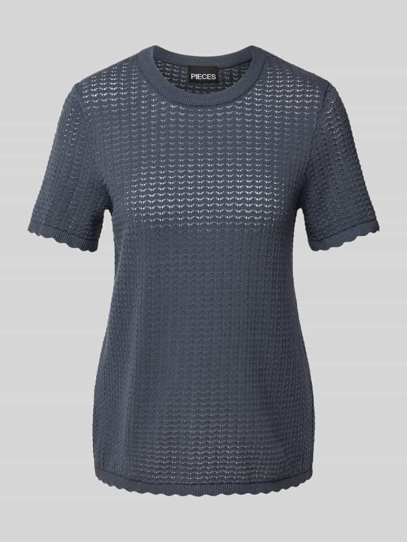 T-shirt o luźnym kroju z czystej bawełny model ‘SCOUT’