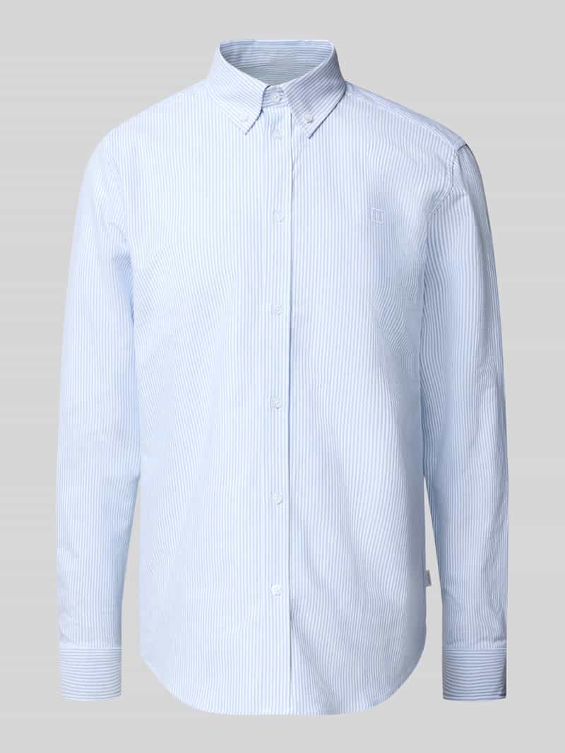 Koszula casualowa o kroju regular fit z kołnierzykiem typu button down model ‘Konrad’