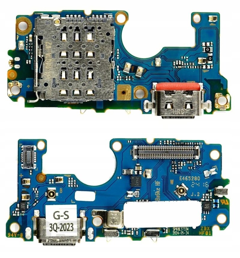 Nowe Oryginalne Gniazdo Port Płytka Złącze Ładowania Motorola Moto G85 5G
