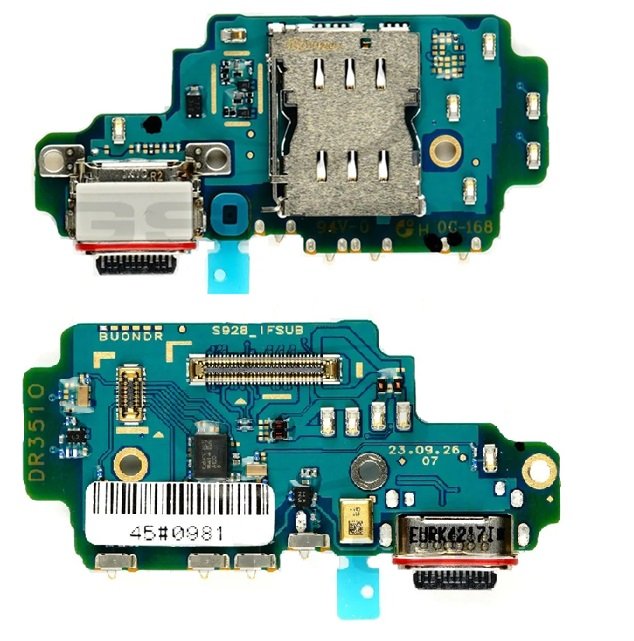 Nowe Oryginalne Gniazdo Port Płytka Ładowania Samsung S24 Ultra Sm-S928B/Ds
