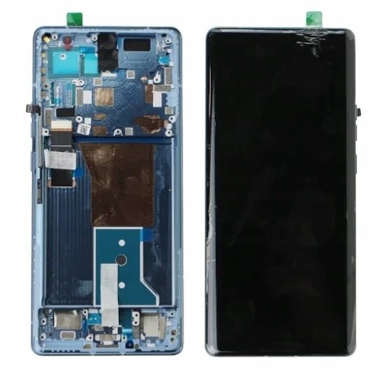 Nowy Oryginalny Ekran Lcd Motorola Edge 40 Pro Xt2301 Z Ramką Niebieską