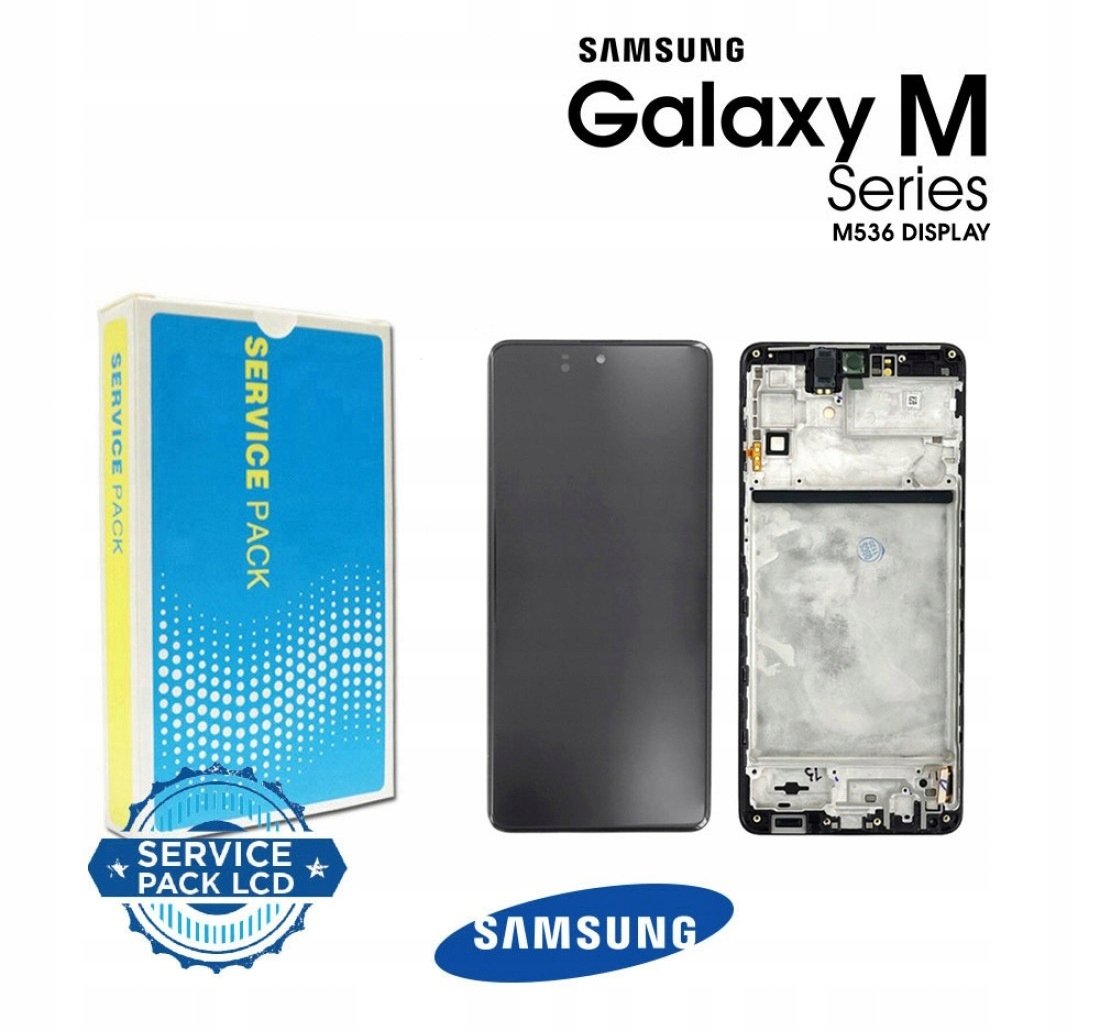 Nowy Oryginalny Ekran Lcd Samsung Galaxy M53 5G Sm-M536B Sm-M536S Z Ramką