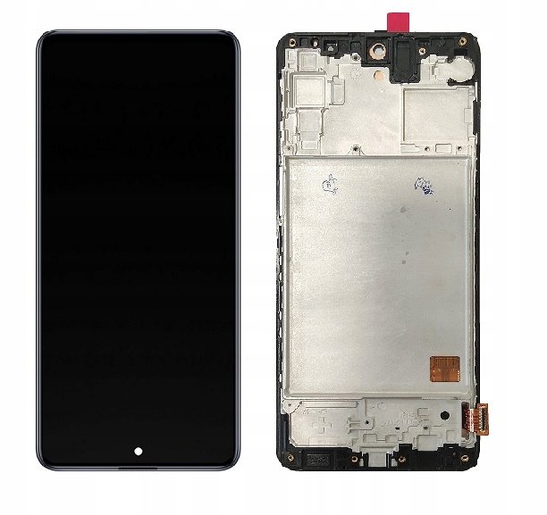Nowy Wyświetlacz Samsung Galaxy M31S Sm-M317F Sm-M317Fn/Ds Oled Z Ramką