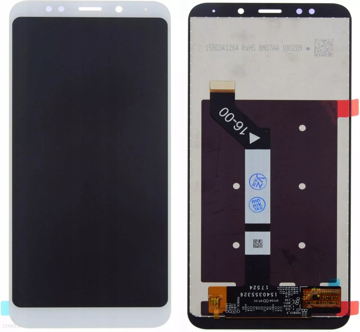 Nowy Lcd Ekran Xiaomi Redmi 5+ Xiaomi Redmi 5 Plus Z Dotykiem Białym