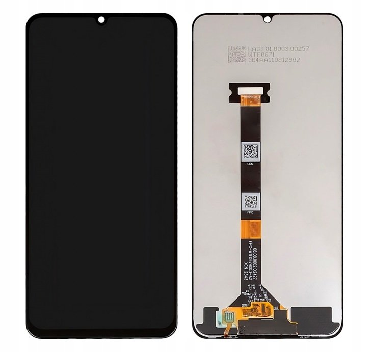 Nowy Oryginalny Wyświetlacz Realme C51 Rmx3830 Z Dotykiem