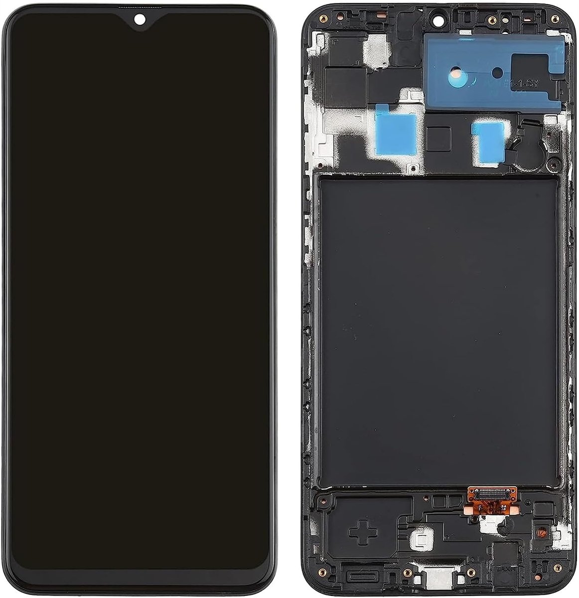 Nowy Wyświetlacz Samsung A20 A205 Sm-A205F/Ds Sm-A205F Oled Z Ramką