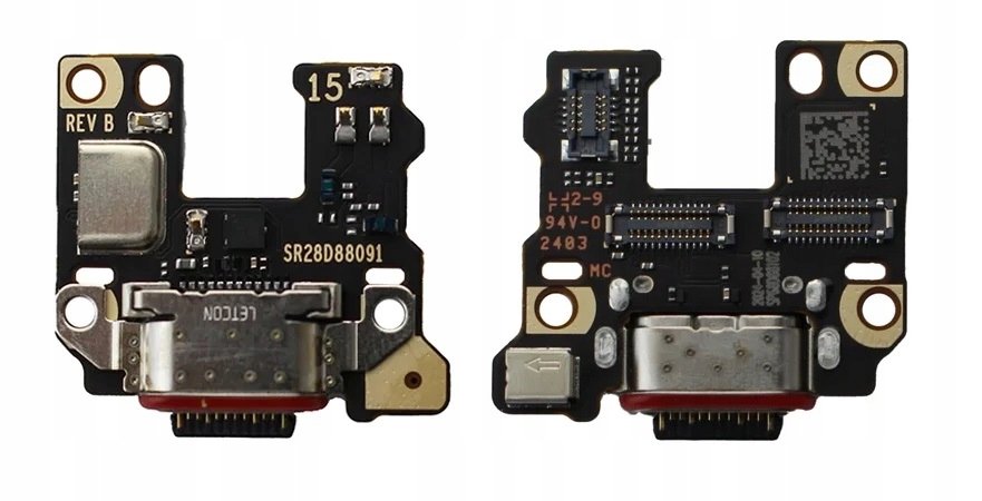 Nowy Oryginalny Port Płytka Gniazdo Złącze Usb Motorola Edge 40 Neo Xt2307