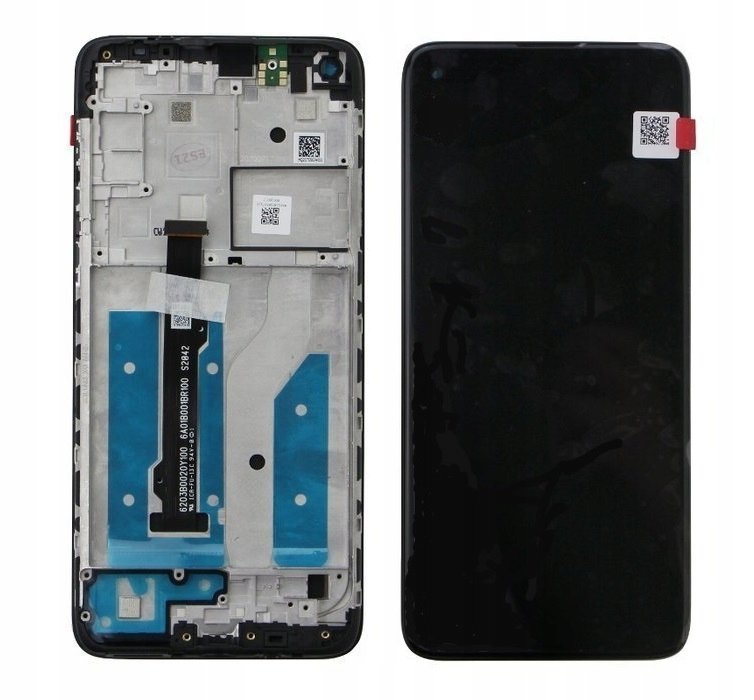 Nowy Oryginalny Ekran Lcd Motorola Moto G8 Xt2045, Xt2045-1 Z Ramką