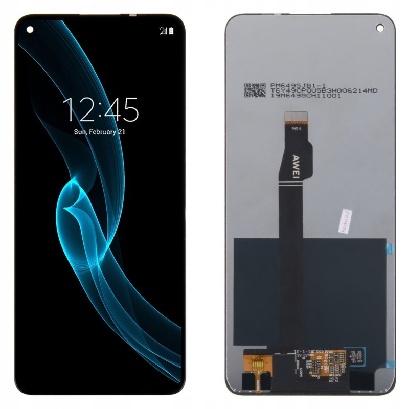 Nowy Ekran Lcd Huawei P40 Lite 5G Cdy-N29A, Cdy-Nx9A Z Dotykiem