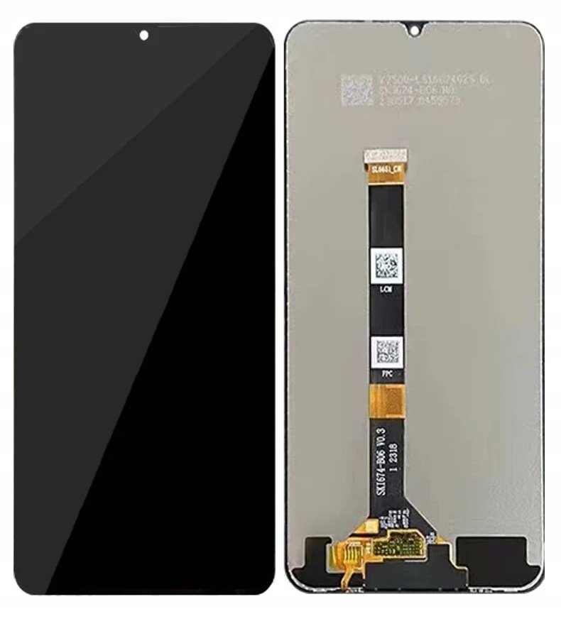 Nowy Oryginalny Wyświetlacz Realme C53 Rmx3760 Z Dotykiem