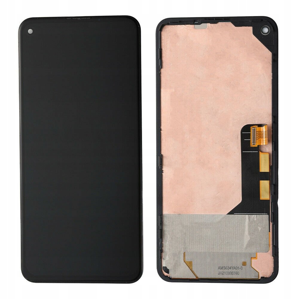 Nowy Oryginalny Ekran Lcd Google Pixel 5A 5G G1F8F, G4S1M Z Ramką