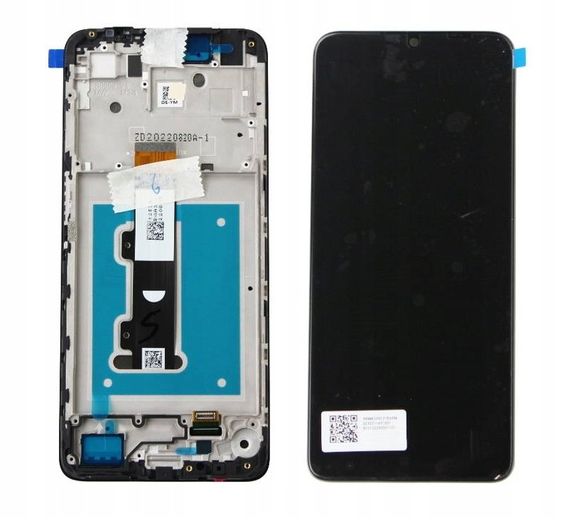 Nowy Oryginalny Wyświetlacz Motorola E22 Xt2239, Xt2239-7, Xt2239-1 Z Ramką