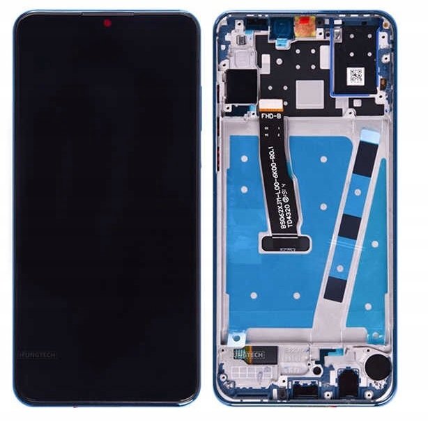 Nowy Wyświetlacz Huawei P30 Lite Mar-Lx1, Mar-Lx1A, Marie-L21 Z Ramką