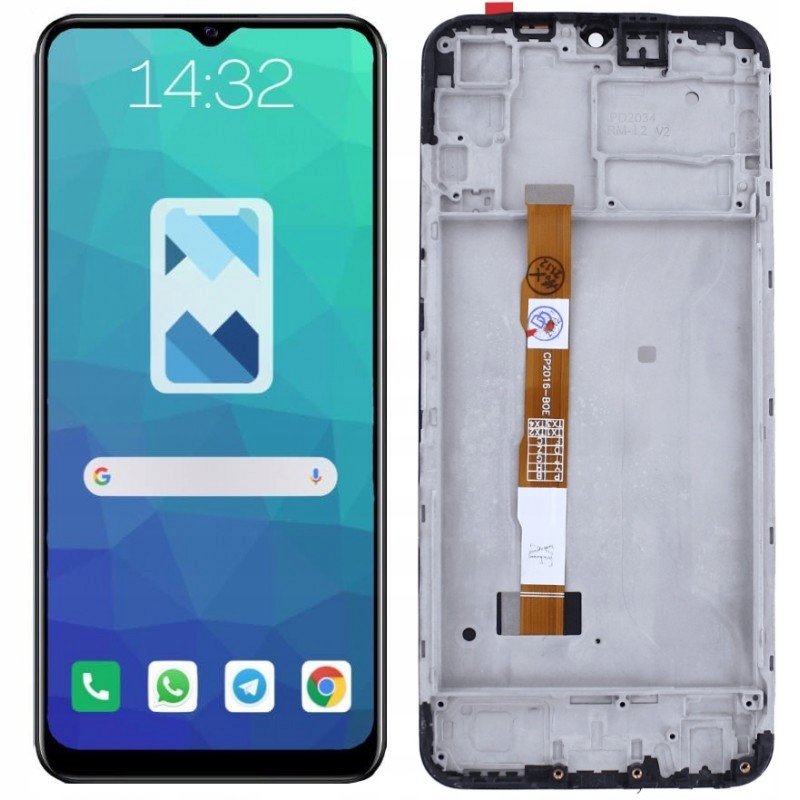Nowy Wyświetlacz Vivo Y20S V2027 Z Ramką