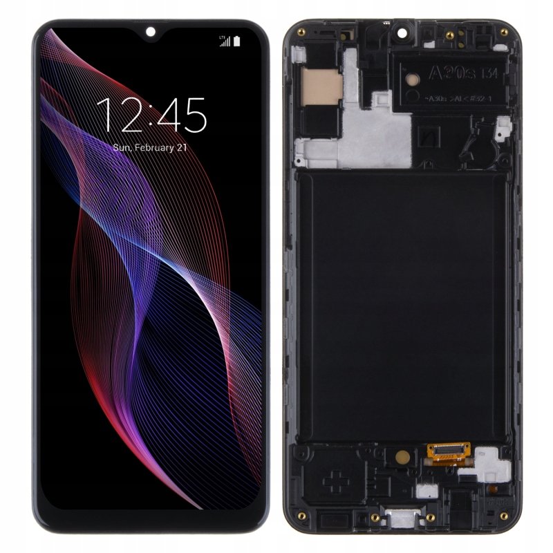 Nowy Wyświetlacz Samsung Galąxy A30S Sm-A307F, Sm-A307Fn Oled Z Ramką