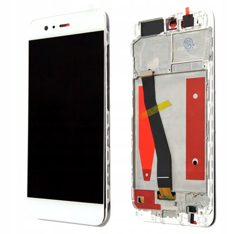Nowy Ekran Lcd Huawei P10 Vtr-L09, Vtr-Al00, Vtr-Tl00 Z Ramką Biały
