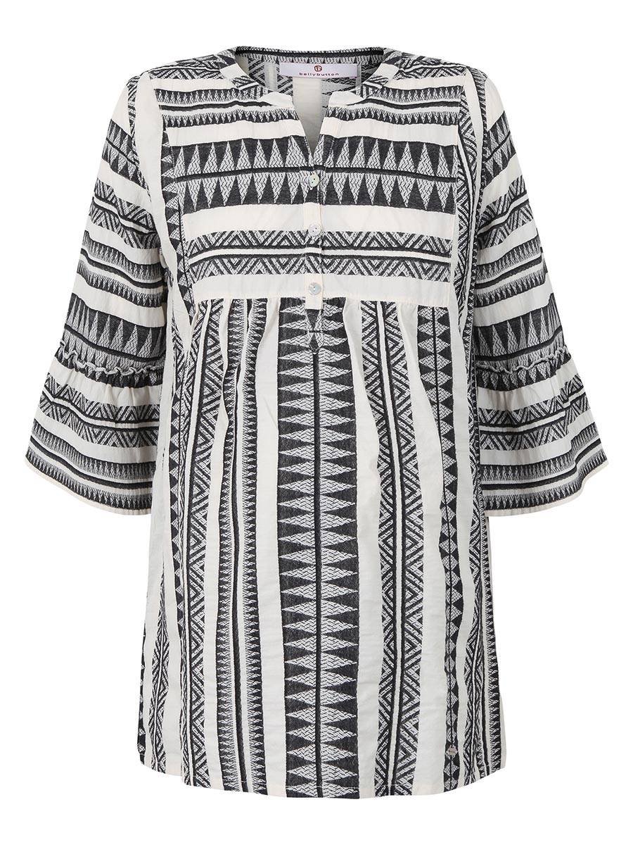Damska tunika ciążowa czarna Bellybutton Maternity, r.40