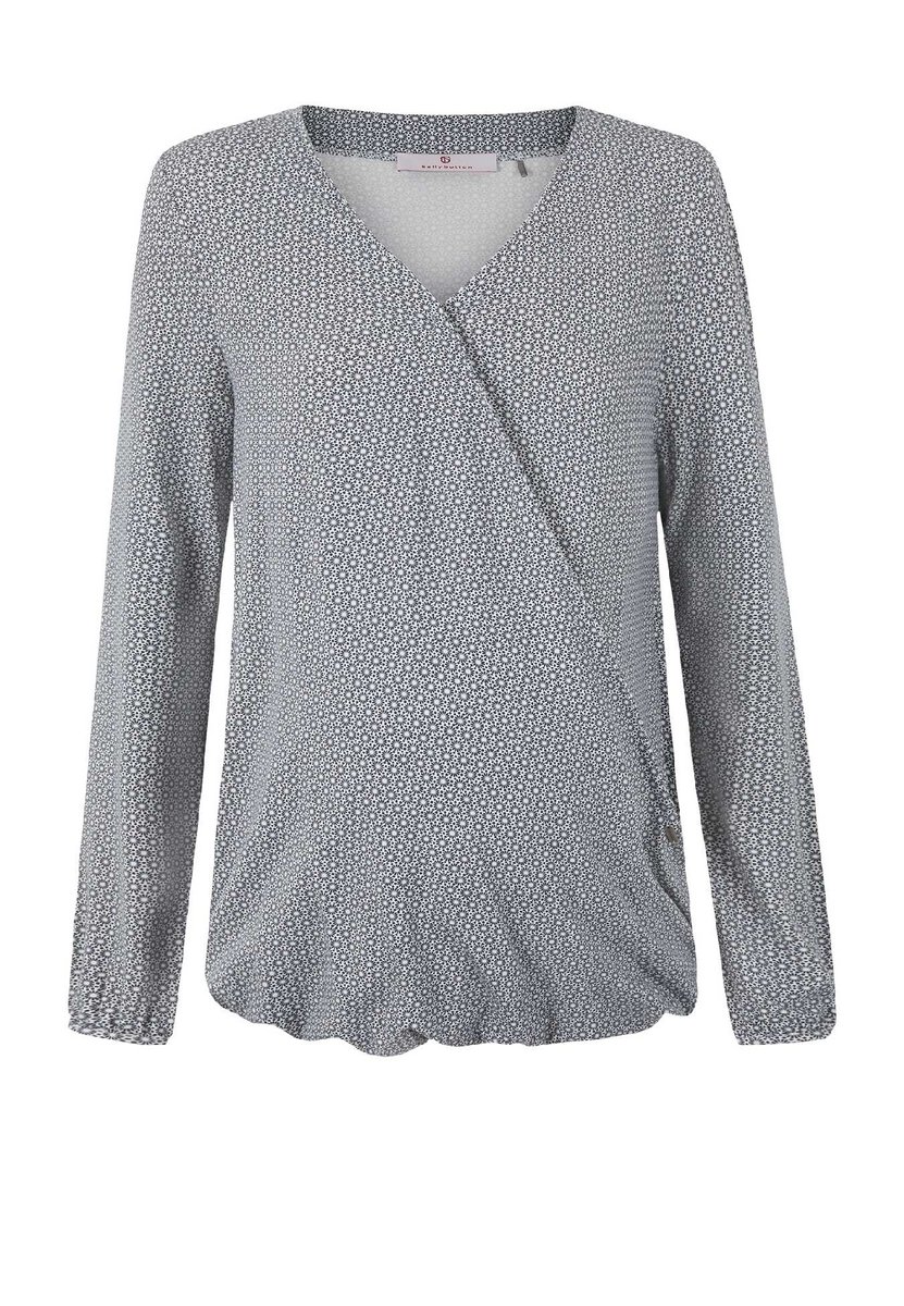 Bluzka damska z długim rękawem, ciążowa, biała, Bellybutton