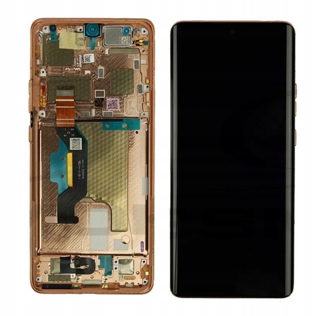 Nowy Oryginalny Ekran Lcd Motorola Edge 50 Ultra 5G Z Ramką Brzoskwiniowy