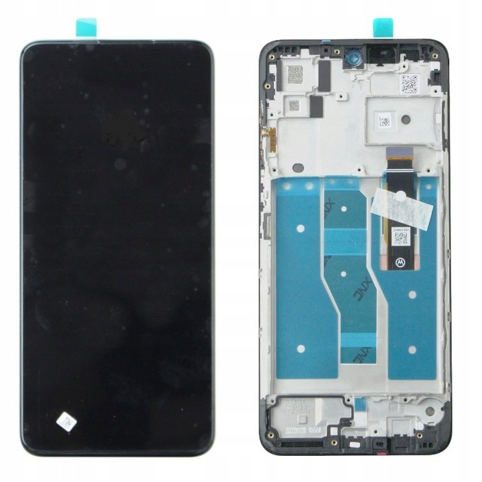 Nowy Oryginalny Ekran Lcd Motorola Moto G52 Xt2221, Xt2221-1 Z Ramką