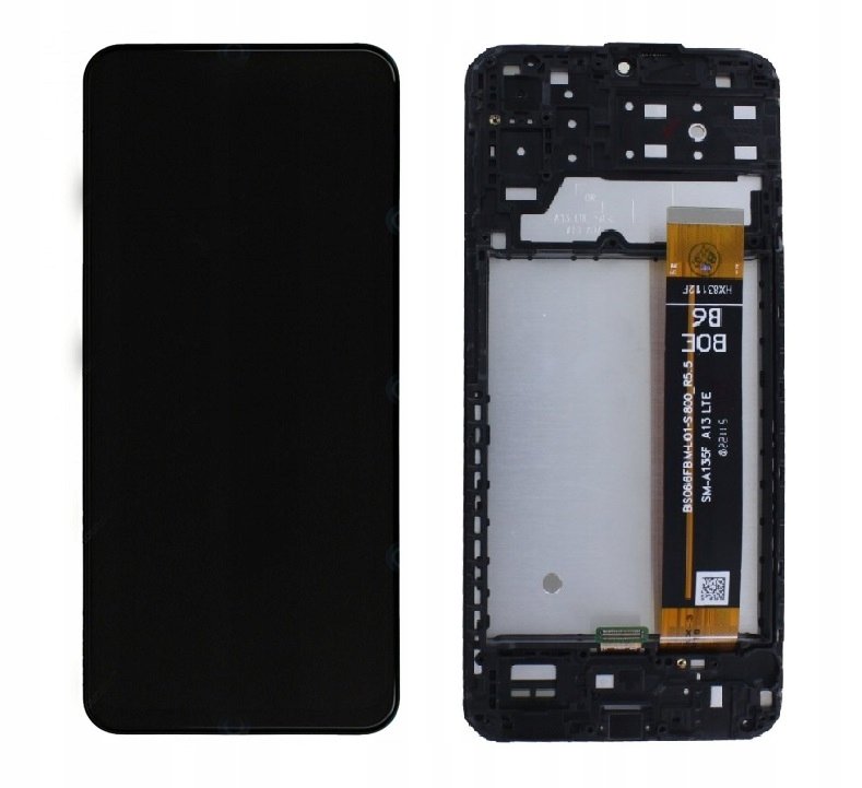 Nowy Wyświetlacz Samsung Galaxy A13 4G Sm-A135F/Ds, Sm-A135F/Dsn Z Ramką
