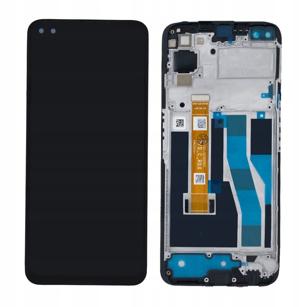 Nowy Wyświetlacz Oppo Realme 6 Pro Rmx2061, Rmx2063, Rbs0626In Z Ramką