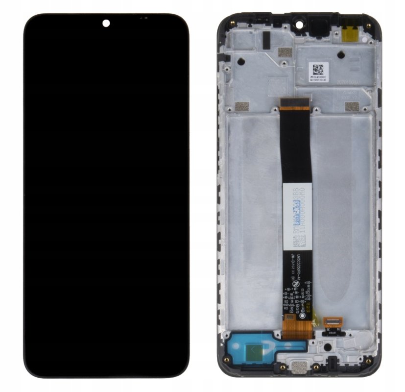 Nowy Wyświetlacz Xiaomi Redmi 9C M2006C3Mg, M2006C3Mng, M2006C3Mt Z Ramką