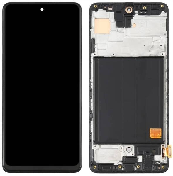 Nowy Ekran Lcd Samsung Galaxy M51 Sm-M515F Sm-M515F/Dsn Z Ramką