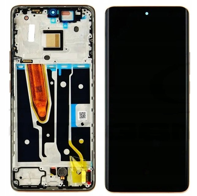 Nowy Oryginalny Wyświetlacz Realme 11 Pro 5G Rmx3771 Z Ramką Beżowy