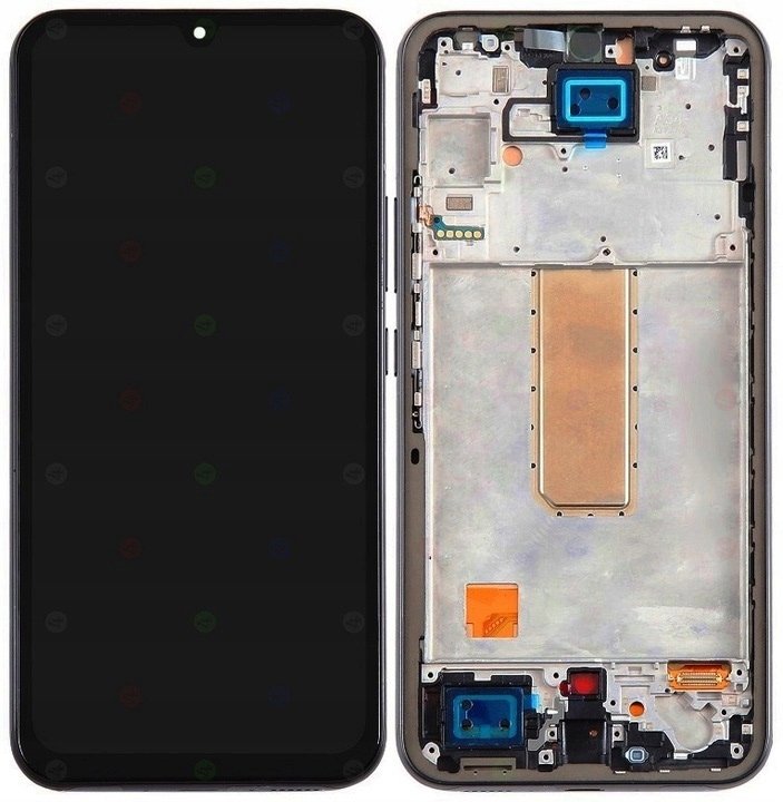 Nowy Wyświetlacz Samsung A34 5G Sm-A346B Sm-A346E Sm-A346M Sm-A346N Z Ramką
