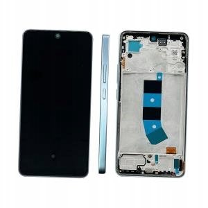 Nowy Oryginalny Ekran Lcd Redmi Note 13 4G 23129Raa4G Z Ramką Niebieską