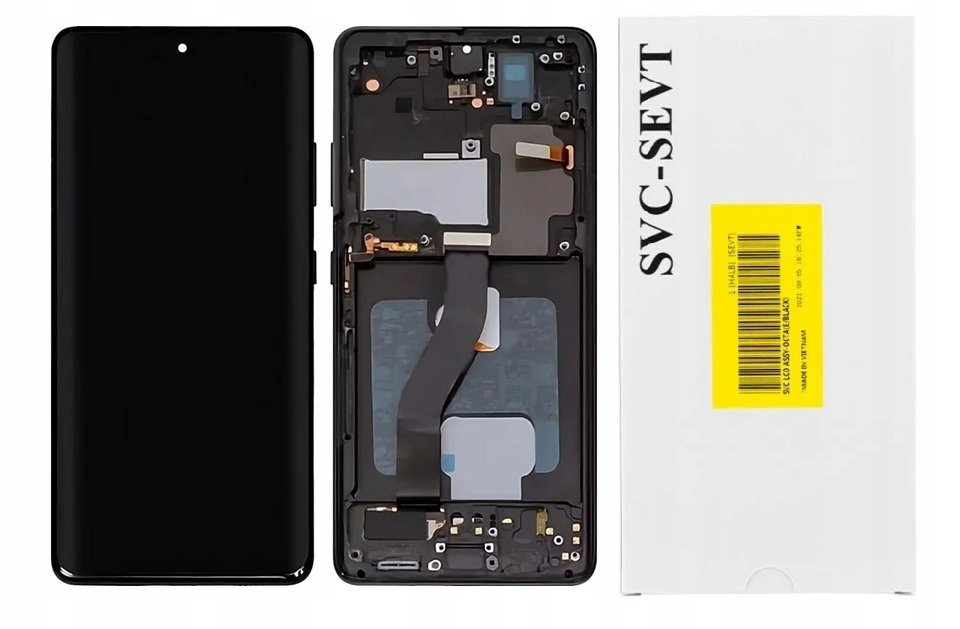 Nowy Oryginalny Ekran Lcd Samsung Galaxy S21 Ultra G998, Sm-G998B Z Ramką