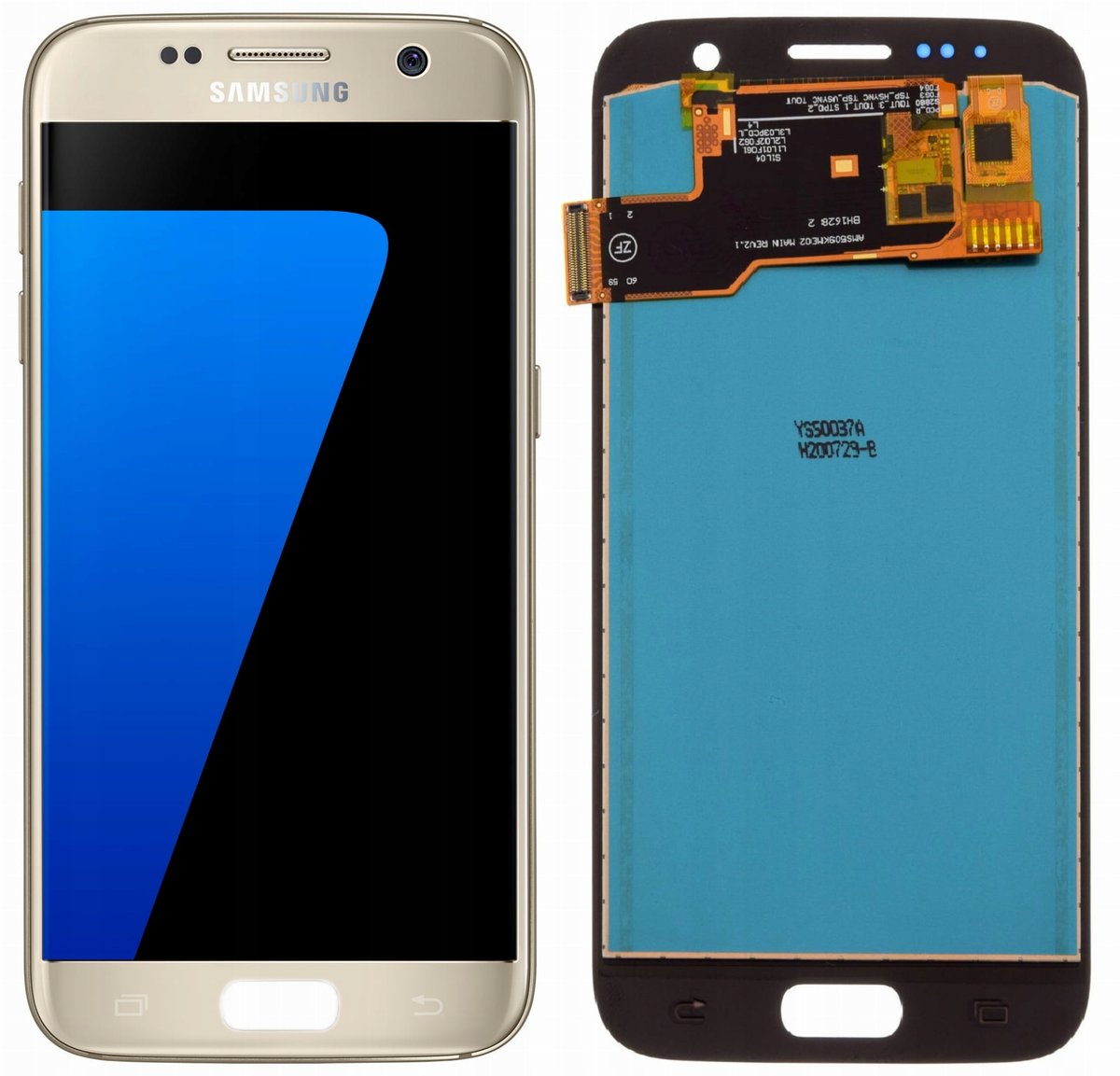 Nowy Ekran Lcd Samsung S7 Sm-G930Fd Sm-G930F Z Dotykiem