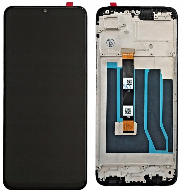 Nowy Wyświetlacz Realme C53 Rmx3760 Oppo Realme C53 Z Ramką