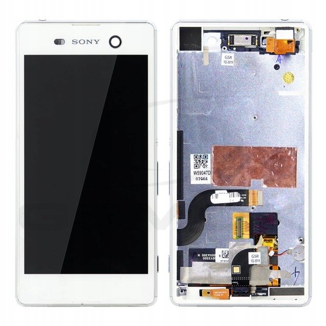Nowy Oryginalny Ekran Lcd Sony Xperia M5 E5603, E5606, E5653 Z Ramką