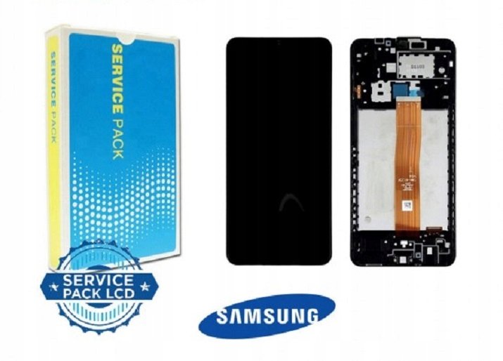 Nowy Oryginalny Wyświetlacz Samsung Galaxy A12S A127 Nacho Sm-A127F Z Ramką