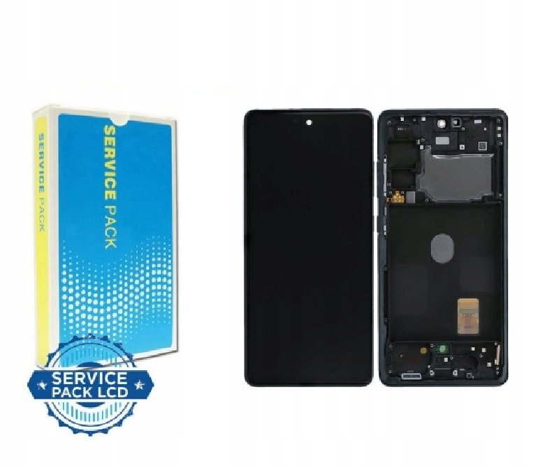 Nowy Oryginalny Wyświetlacz Samsung S20 Fe 4G Sm-G785F Z Ramką Srebrny