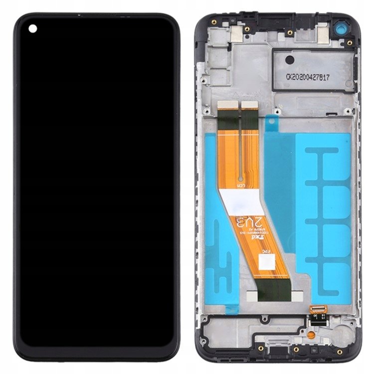 Nowy Wyświetlacz Samsung A11 Sm-A115F/Ds, Sm-A115F/Dsn, Sm-A115M/Ds Z Ramką
