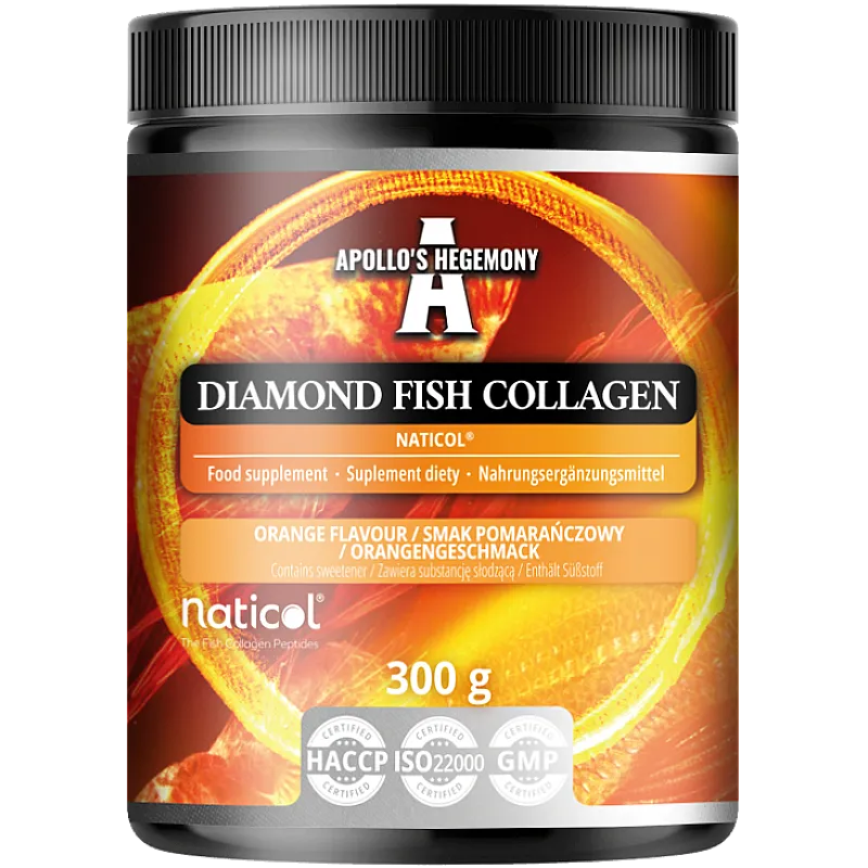 APOLLO'S HEGEMONY DIAMOND FISH COLLAGEN KOLAGEN MORSKI W PROSZKU 300 GRAM