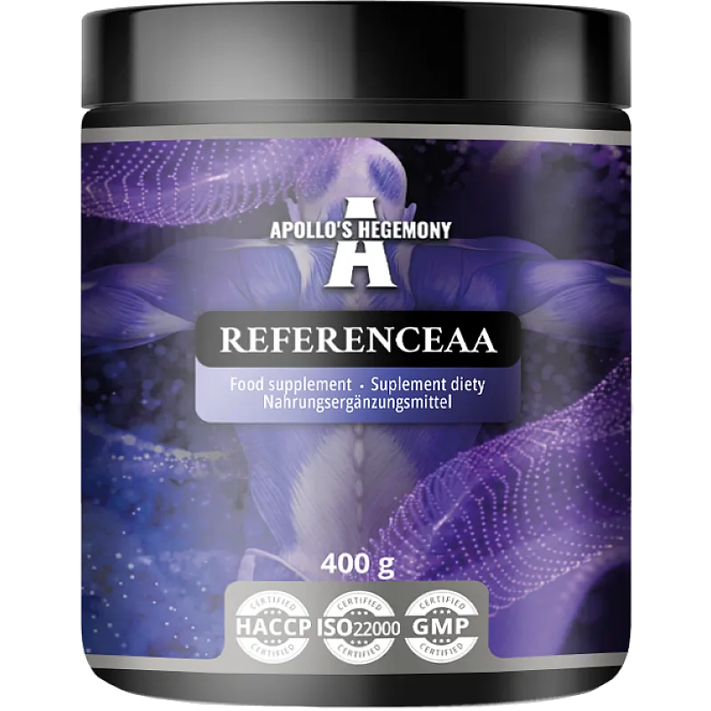 APOLLO'S HEGEMONY REFERENCEAA AMINOKWASY EGZOGENNE EAA 400 GRAM