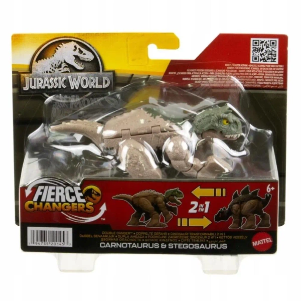 Jurassic World Fierce Changers Dinozaur 2w1 HVB19 - Mattel