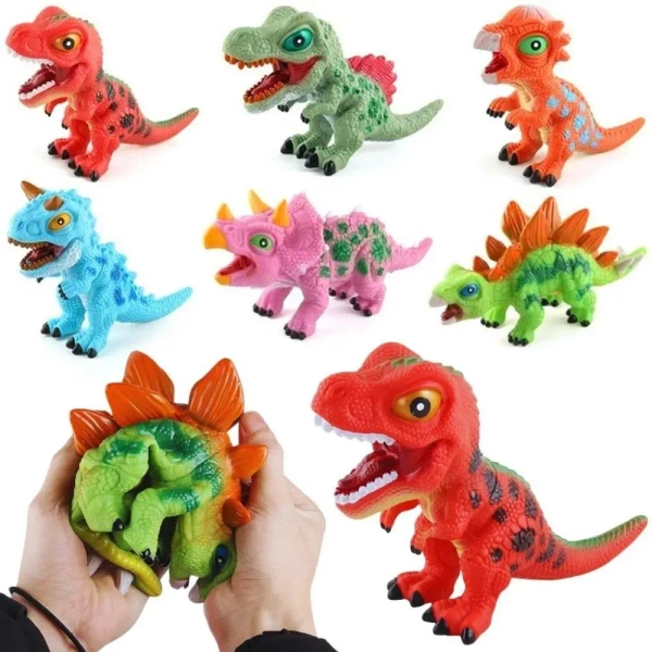 Dinozaury gumowe MIX - Trifox