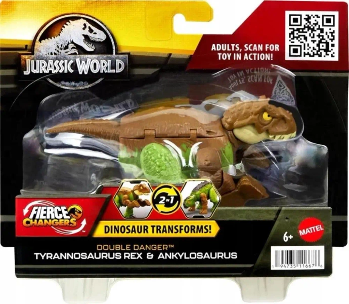 Jurassic World Fierce Changers Dinozaur 2w1 HLP06 - Mattel